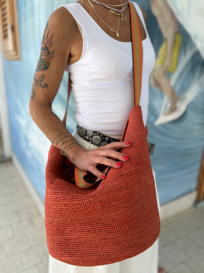 Maxi secchiello in juta
