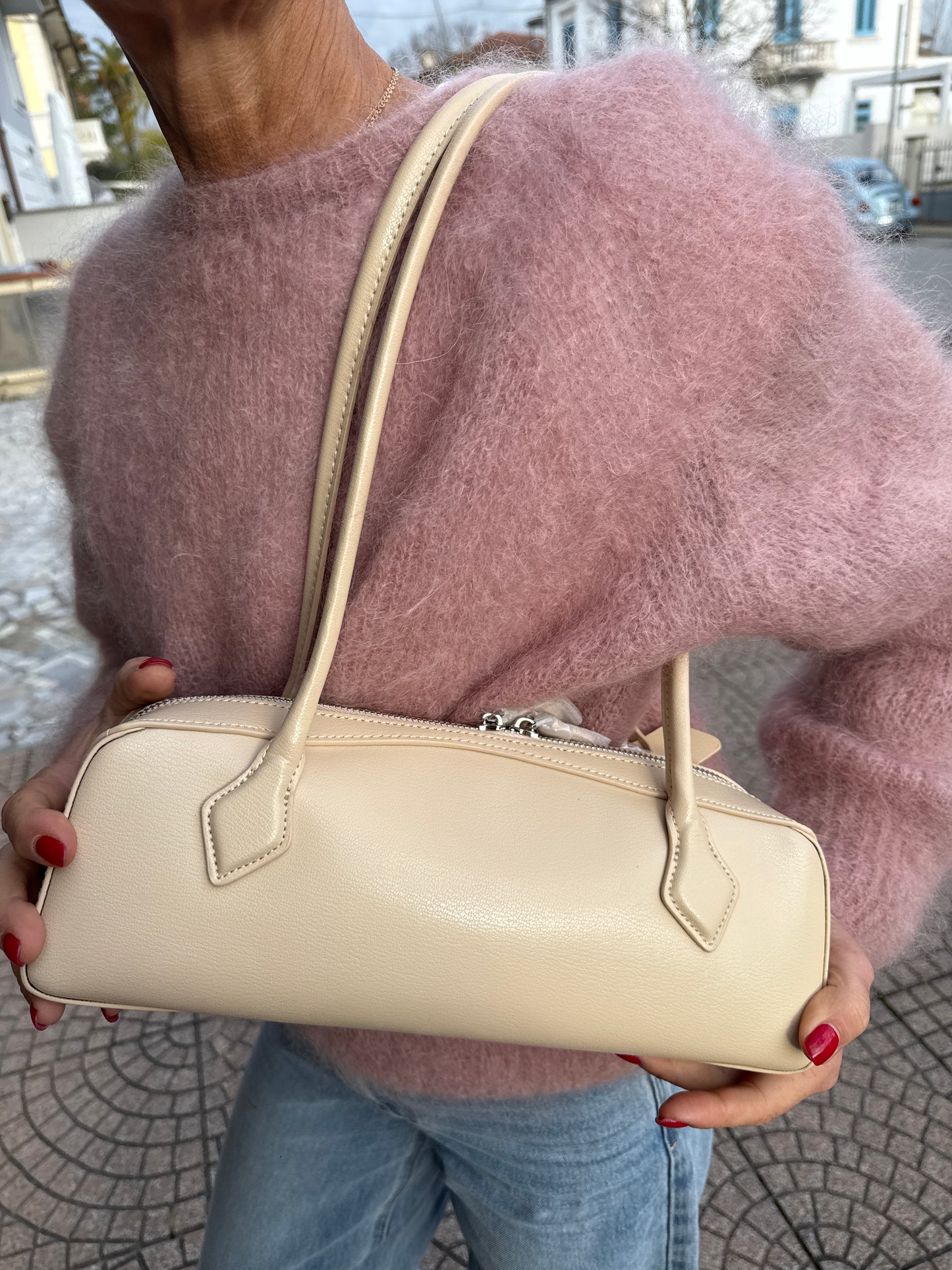 Baguette in pelle