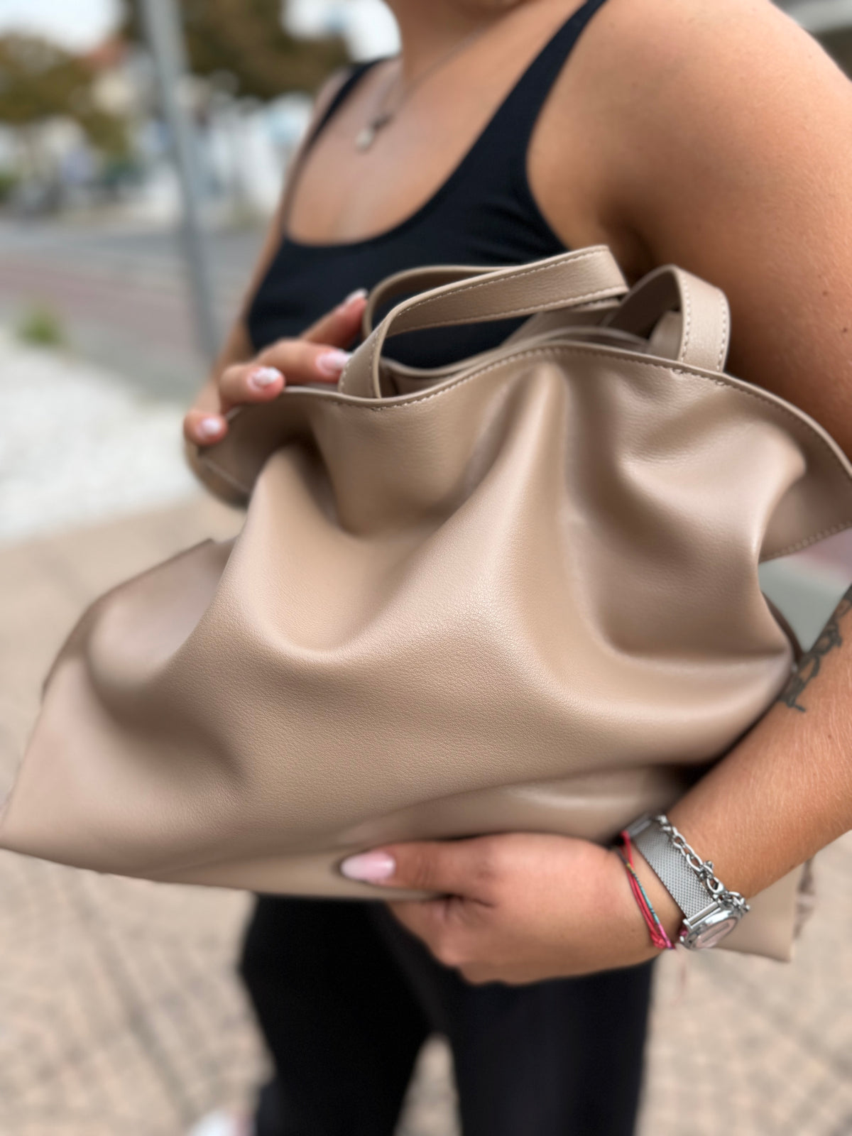 Soft bag luxury maxi