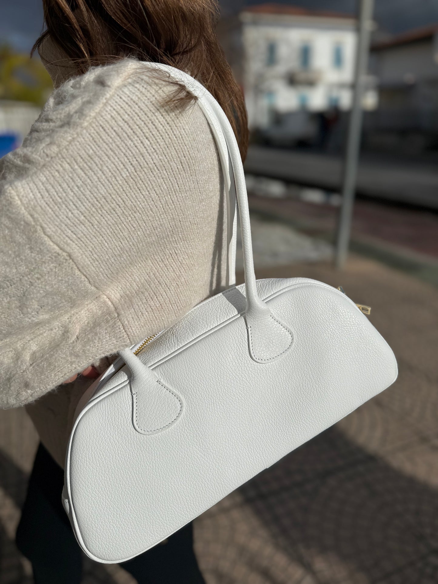 Longuette in pelle
